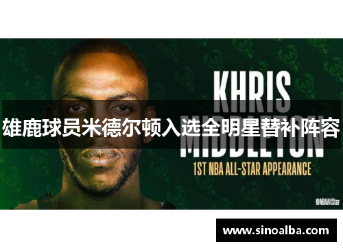 雄鹿球员米德尔顿入选全明星替补阵容