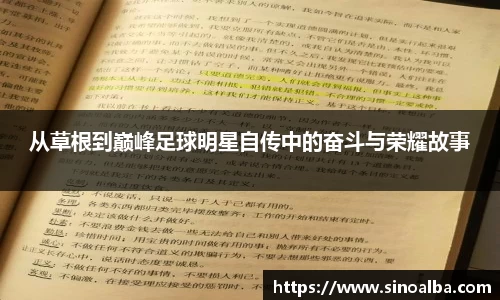 从草根到巅峰足球明星自传中的奋斗与荣耀故事